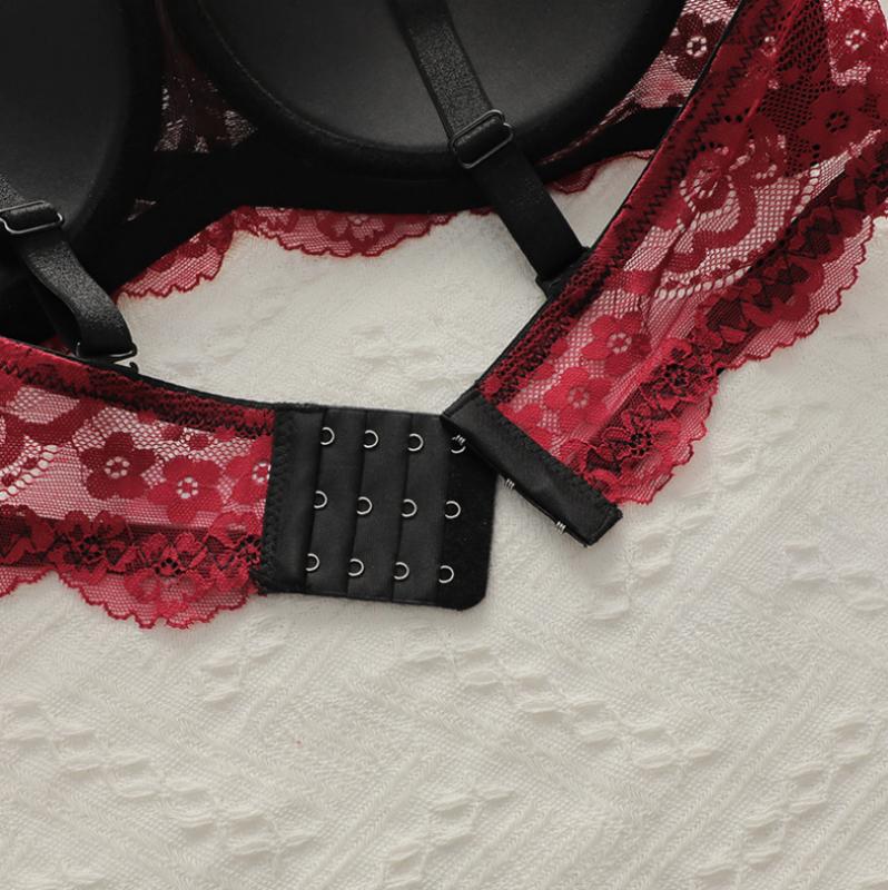 2025 Nowy duży rozmiar biustonosza Seksowne biustonosze dla kobiet Koronka Gruby Mm Top Duży rozmiar biustonosza Kamizelka Bielizna Komfortowy biustonosz z regulacją Bielizna damska