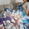 Anime Uma M-Musume Cinderella GrayS Decke Weich Bequem Nickerchen Plüsch Geeignet Für Wohnzimmer Büro Schlafzimmer Zuhause Kinder Geschenk