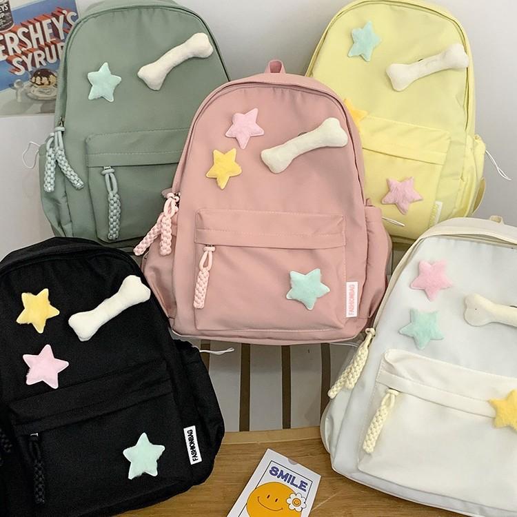 Zaino Scolastico1011 Nuova Moda Zaino Scolastico Scuola Primaria Ragazze Studenti Scuole Superiori Studenti Universitari Semplice Versatile Zaino Cuore Ragazze
