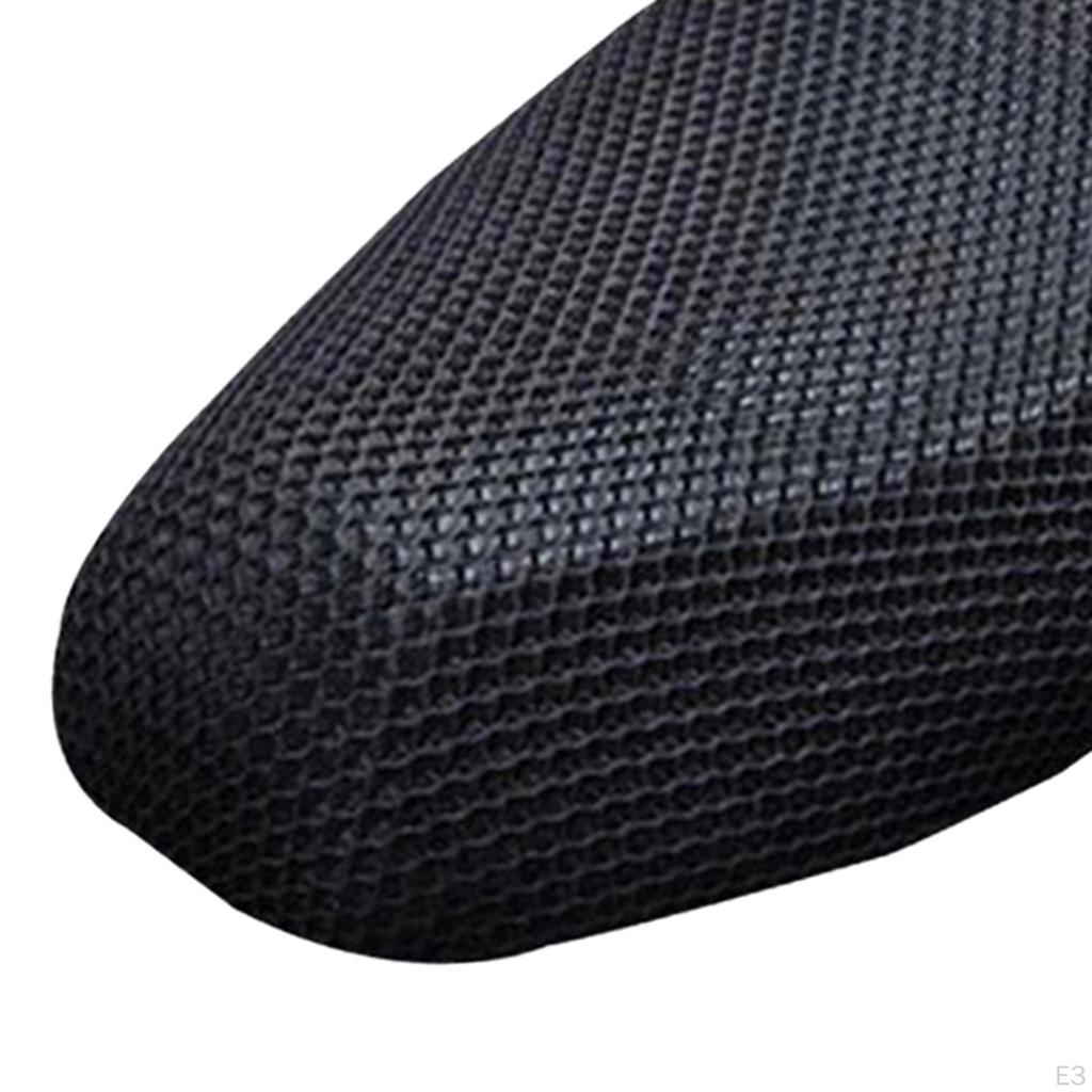 Motorcycle Seat Mesh Cover Motorbike Cushion Breathable Replace 3D Heat Resistance