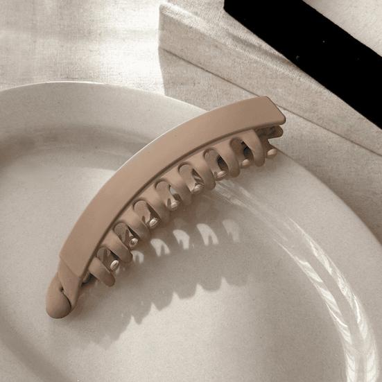 Large Banana Hair Clip Anti-slip Teeth No Damage Hair Clip Back Head Hair Claw High Bun Hair Accessory