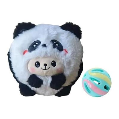 JIAXIN Panda Plush Toy Dog Toy Pet Toy Dog Chewing Weight Dog Toy Sturdy Puppy Sound Supplies Dog Moving Ball Dog Dog Moving Ball Dog Stuffed Toy