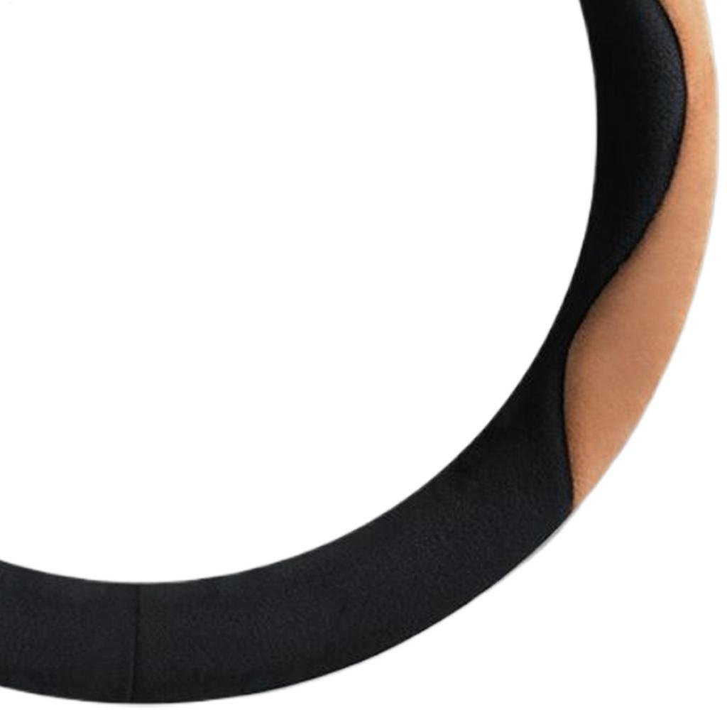 Steering Wheel Cover Anti-Slip Cute Comfortable Thermal Plush Automotive Steering Wheel Cover For Protection Maintenance Care