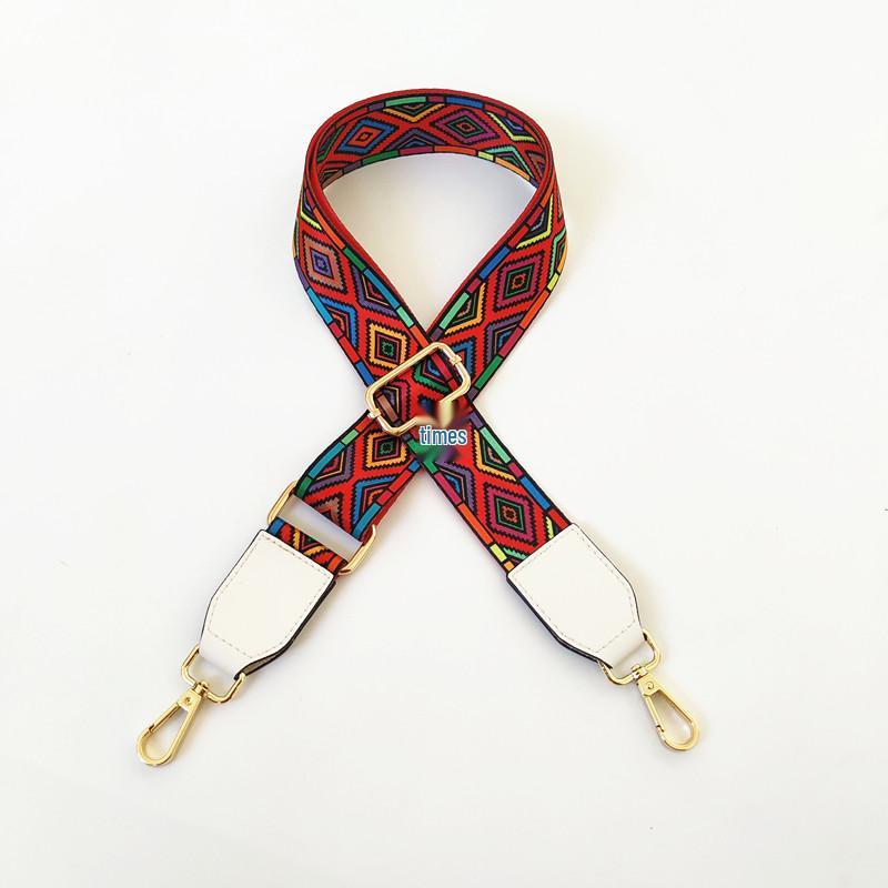 Adjustable Ethnic Style Wide Shoulder Strap for Crossbody Bags