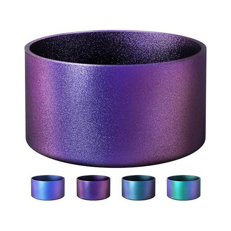 Chameleon Gradient Matte Luster Cup Holder Silicone Boot Compatible With Tumbler 20-40Oz And More 12-24Oz Water Bottles