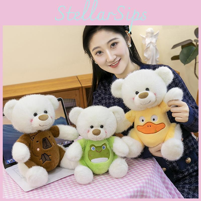 Dressing Transform Wear Clothes Teddy Bear Plush Toy Stuffed Gift Companion