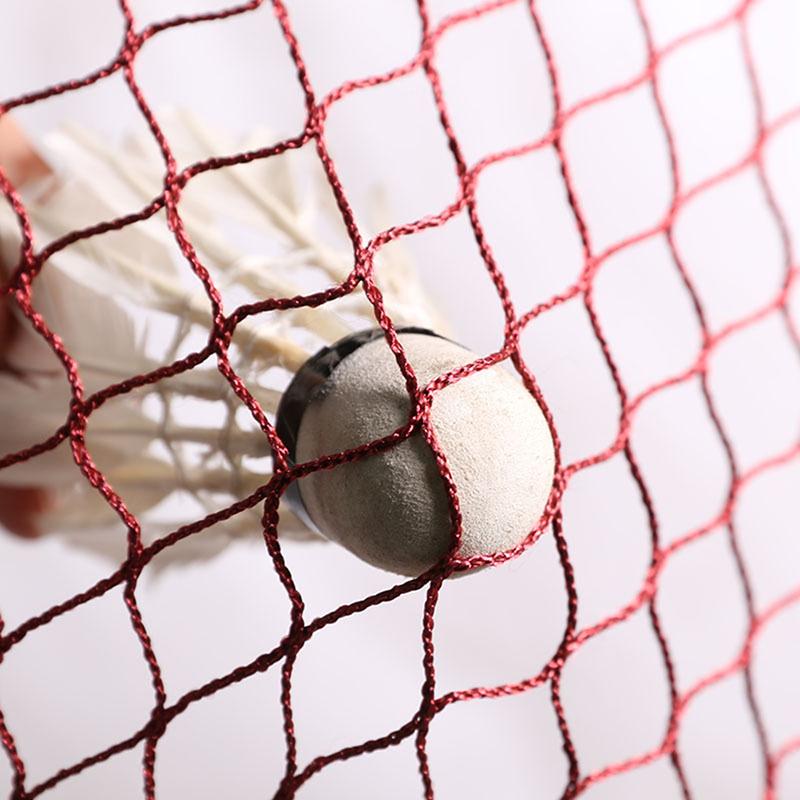 Professional Training Mesh Standard Badminton Net Sports Net For Outdoor Badminton Tennis Volleyball Net Replacement 6.1*0.76M