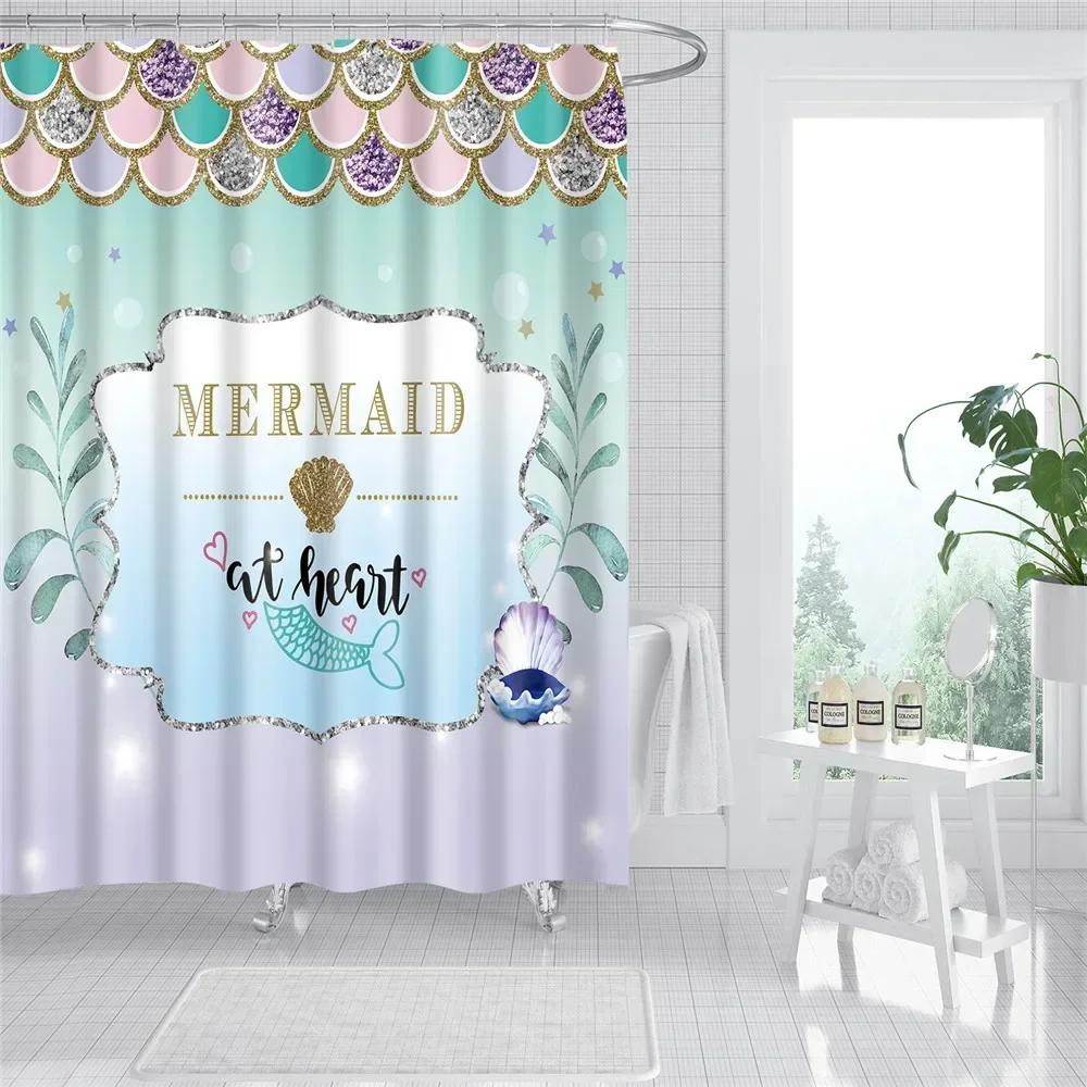 

Космическая Галактика Занавеска для душа - Яркие Космические и Цветочные Дизайны для Уникального Декора Ванной Комнаты, Водонепроницаемая, Легкий Уход и Экологичная W90XH180cm