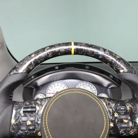 Glossy Piano Black Dashboard trument Trim Sticker For Nissan Frontier 05-21