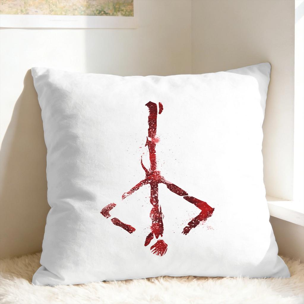 Game Bloodborne Hunter mark Pillow Case  Comfy Pillow Cover Kawaii Cushion Cover For Office Car Home Decor