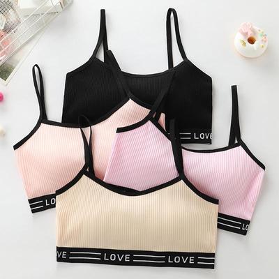 Sommer dünne Tube Top Entwicklung Pubertät Weste weibliche Grundschule Junior High School Mädchen High School Student Unterwäsche Sport-BH