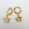 Eco-Friendly Korean Rhinestone Star Earrings for Women - Versatile, Sweet, Everyday Accessory