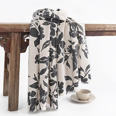 Winter New Women'S European And American Style Cashmere Scarf For Neck Protection And Cold Protection, Fashionable And Elegant Warm Shawl