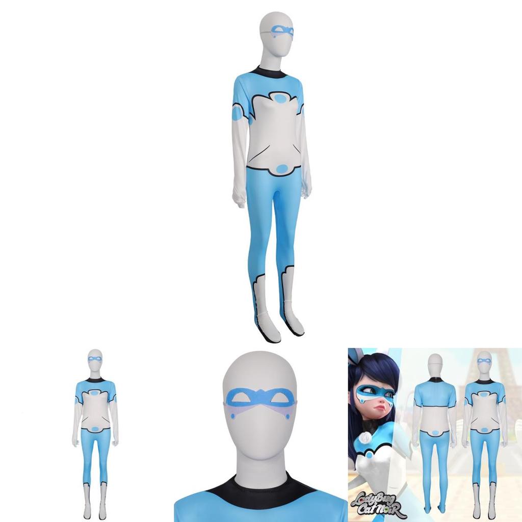 Miraculous Girl Bunnyx Cosplay Costume For Anime Role Play And Stage Performance