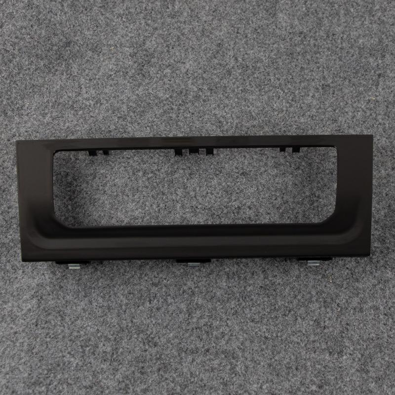 For VW Golf 7 7.5 MK7 LCD Touch Air Conditioning Decorative Frame Piano Black Air Conditioning Panel Fram