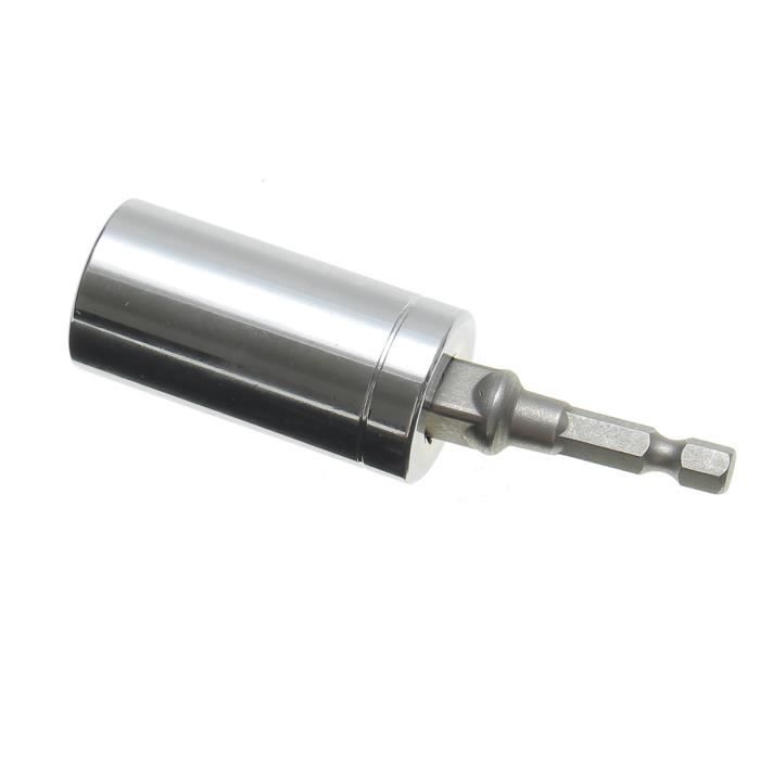 Douille clé cliquet - Universel - ETC-120A - Adaptateur 7-19mm - Acier haute teneur en carbone - Compact
