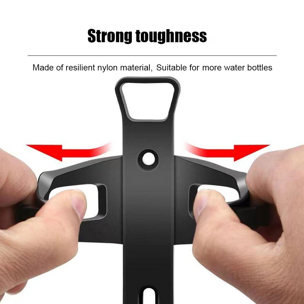 Motorcycle Bicycle Water Bottle Cage Holder Multifunction Cycling Beverage Holder Adjustable Grip Quick Release Bottle Cage
