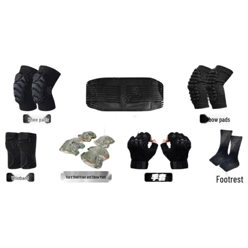 Taktická sada ochranných pomůcek pro sporty