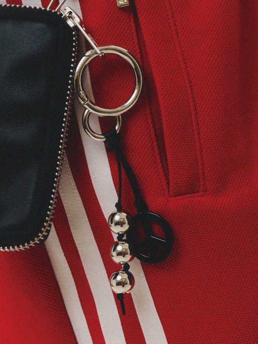 usite MINI PEACE FREEDOM KEYRING (BLACK)