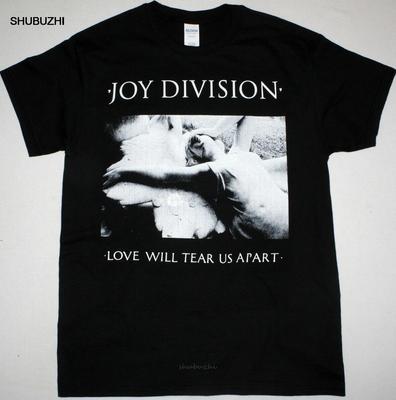 JOY DIVISION LOVE WILL TEAR US APART BLACK T SHIRT POST PUNK NEW ORDER Cotton Tshirt Men Summer Fashion T-shirt Euro Size