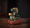 1PCS 10x6.4x10.5cm Stone Zodiac Dragon Ornament Divine Dragon Gift Lucky Desktop Mascot Office Home Decoration Gift