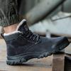 Work Safetyshoes For Men  Anti-puncture Indestructible Work Shoes Fashion Work Shoes Outdoor Work Shoes Steel Toe Cap Boots