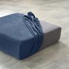 Sofa Seat Cover, Velvet, Navy Blue 100-125Cm