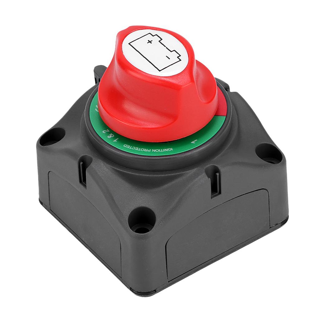 High Current Three Speed Power Off Switch Disconnect Isolator Battery Switch for RV