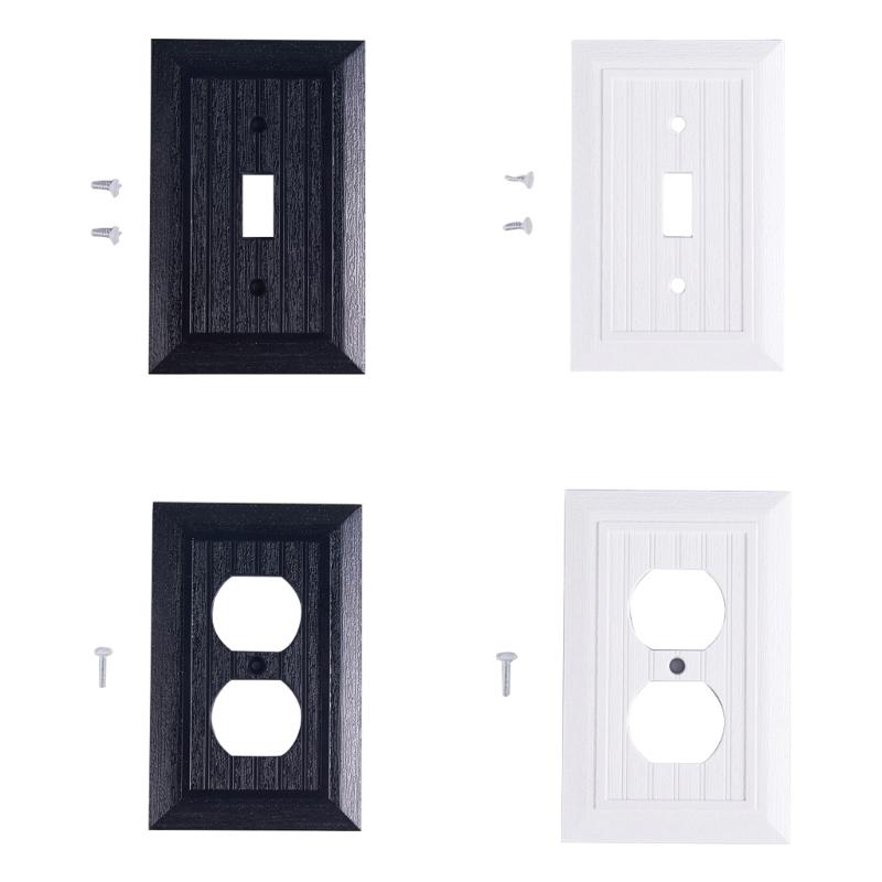 Faceplates Covers Wall Panel Light Switches Socket Cover Standard Wall Switches Receptacle Outlet Covers Easy to Use