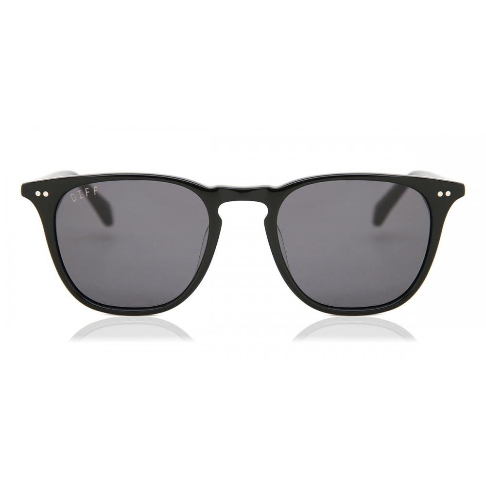 

Diff Justin Baldoni Maxwell+black Grey Lens Unisex Sunglasses Black/59