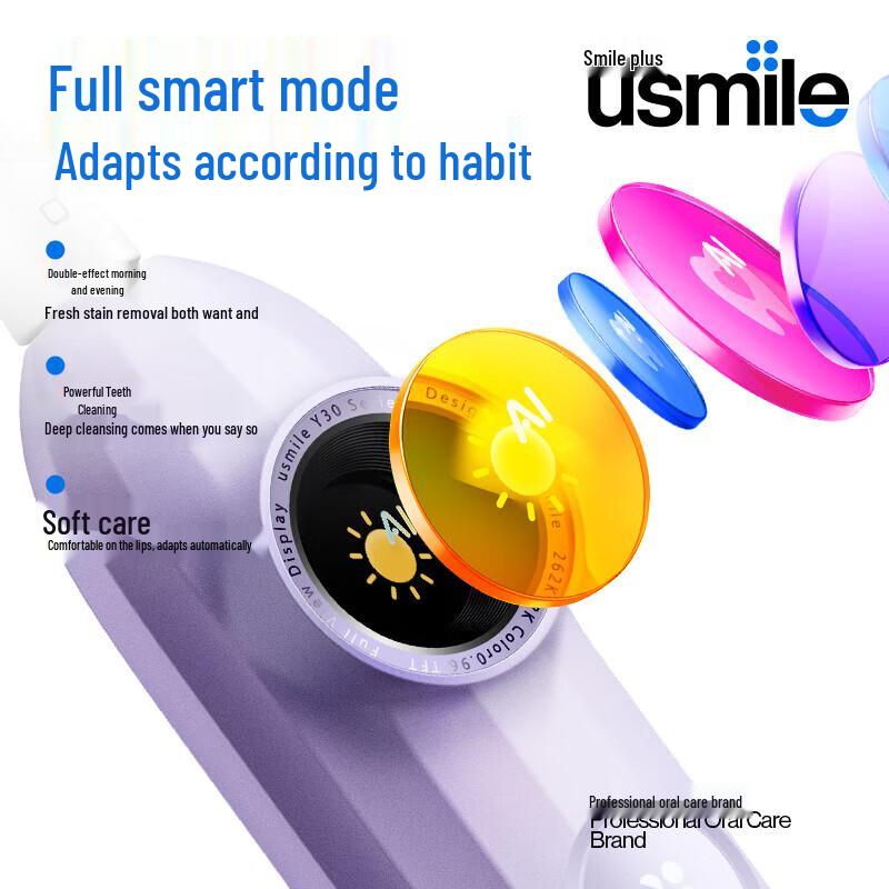 usmile Y30 SE Smart Electric Toothbrush CN plug (adapter included)