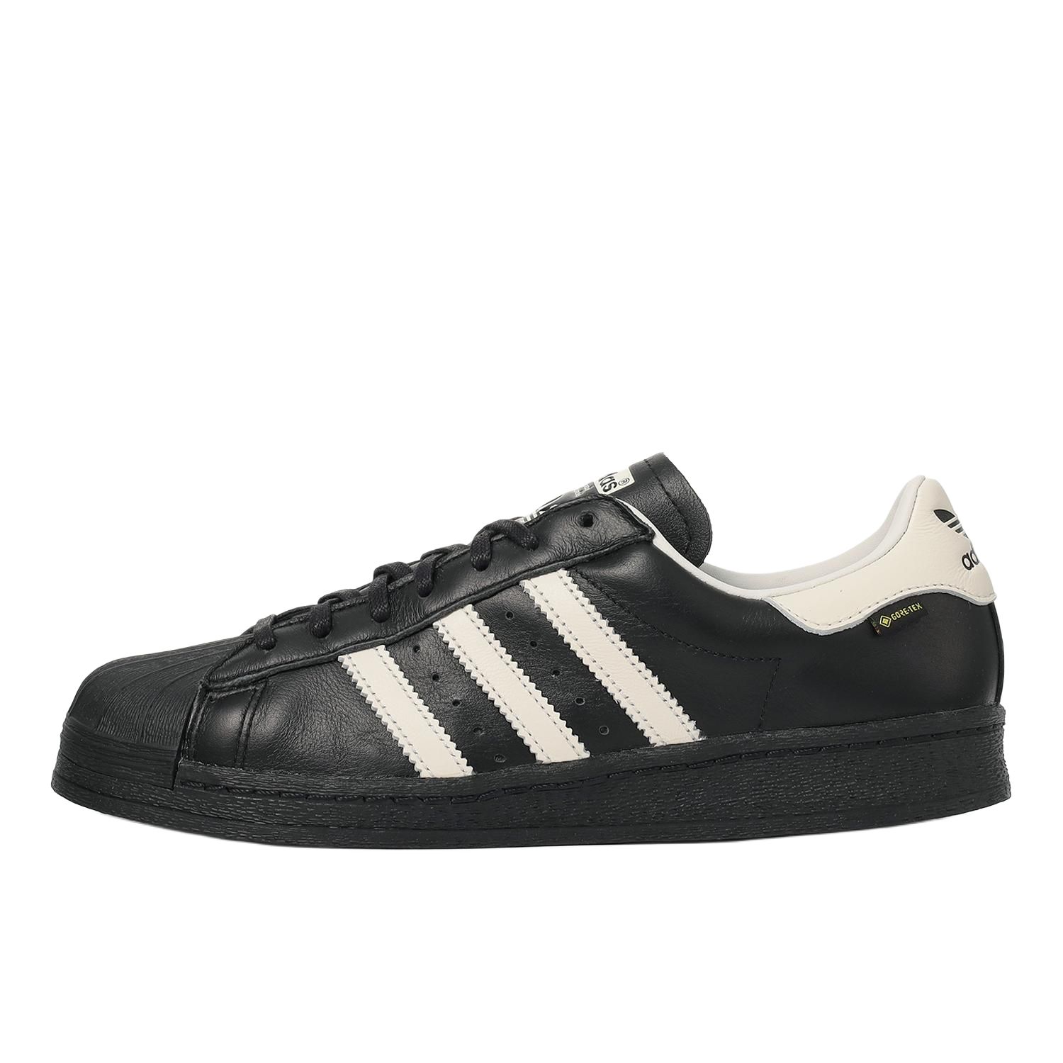 Adidas Originals Superstar 82 Gore-Tex Удобная посадка Дышащие кроссовки Унисекс кроссовки Черно-белые KI7819 38⅔