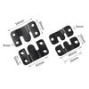 Z-Clips Flush Mount Bracket for Large Picture Display Art Gallery Wall Mount for Mirror, Photo Shelf and Cabinet