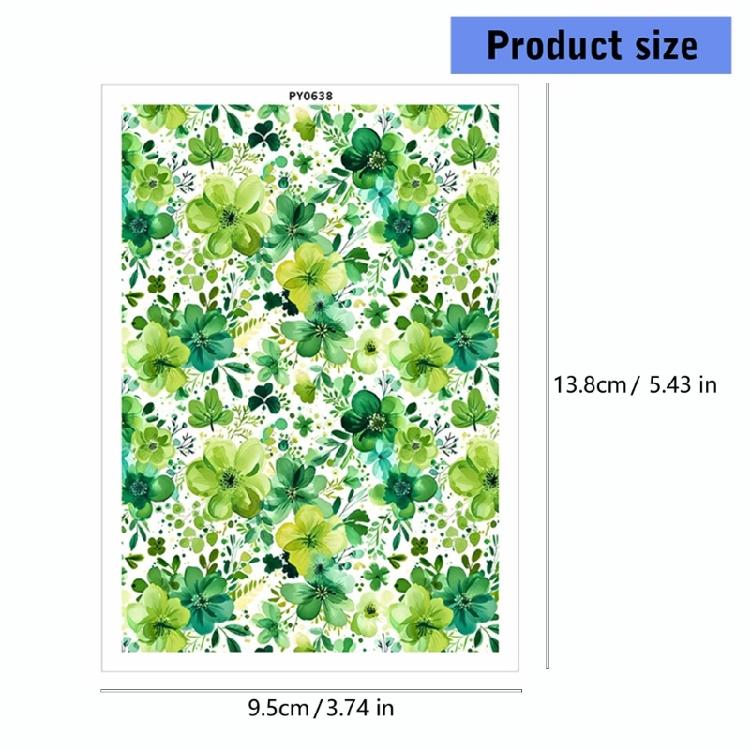 Sturdy Quality Water Transfer Stickers Party Decals For Patricks Day Event Ideal For Cups Gifts And Wall Art