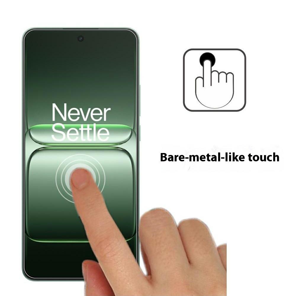 ITIETIE 2 Stück für OnePlus Nord CE4 Lite 5G/Oppo K12x 5G (China) Displayschutzfolie 0,25 mm Hohes Aluminium-Siliziumglas Klare Folie