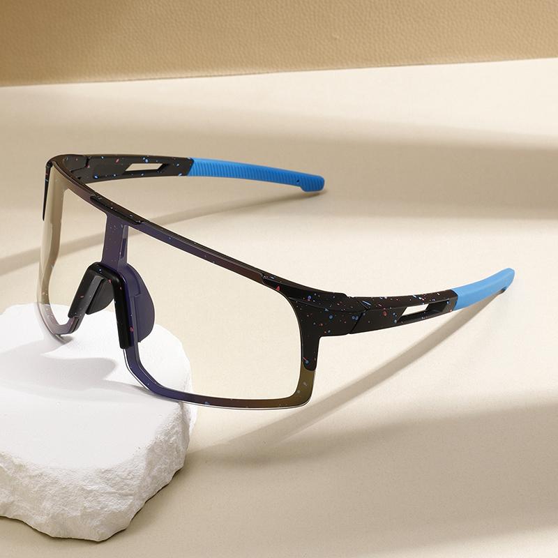 Outdoor Brand Cycling Men's Goggle Women Oversize Decor Anti UV Riding Shades High Quality Pochromic Sports Sunglasses