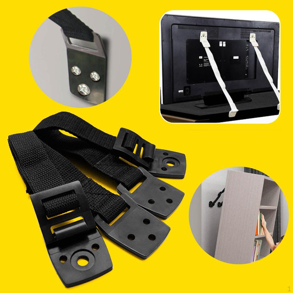 , Non Tipping ty Strap, Wall Strap for s Dresser Bookcase Flat Proofing