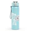 1PC Elephant Mandala Line Art Print 750ml Color Plastic Sports Water Bottle Leakproof Flip Straw Lid Suitable for Sports Office Home Use