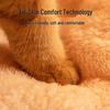 Thickened Winter Pet Bed: Semi-Enclosed Warm House for Cats & Small Dogs