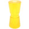 Trailer Roller 190x85x16mm   7.48x3.35x0.63in Yellow PVC Boat Bow Roller for Yacht Rubber Boat Inflatable Boat