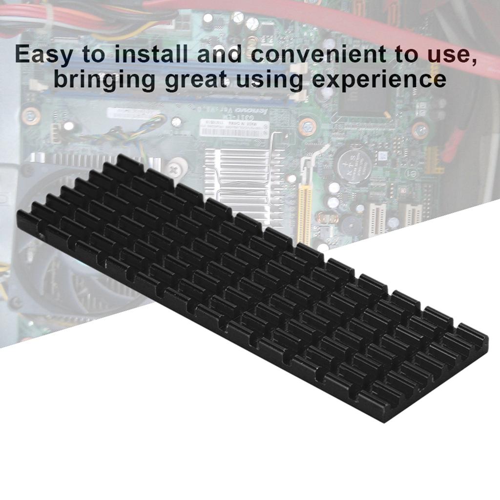 PCIE M.2 SSD 2280 Ht Sink Cooler Cooling Fin for Desktop Laptop Computer