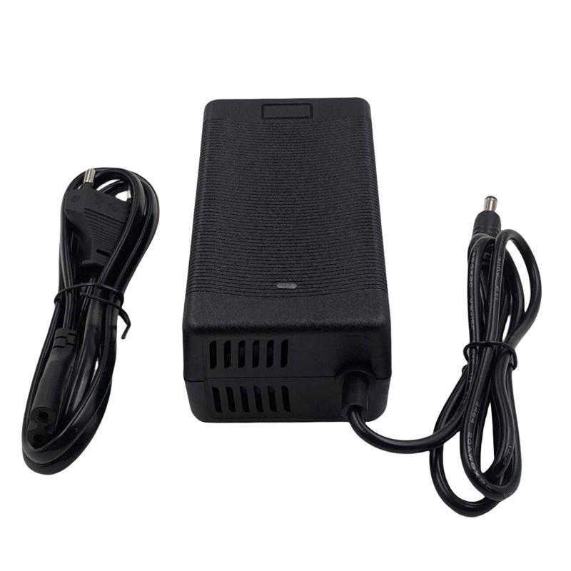 36V 37V Li-ion Battery Charger 3A Output 42V3A Charger for 36V DC5.5 Connector Lithium Battery  Fast charger with Cooling fan