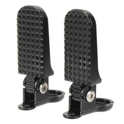 1 Pair Of Bike Foot Pegs, Aluminium Alloy Non-Slip Bike Pegs For Folding Bike And Mountain Bike Durable
