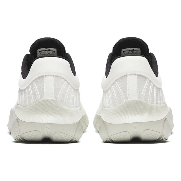 Anta Легкие нескользящие амортизирующие низкие кроссовки мужские кроссовки белые — фото 4