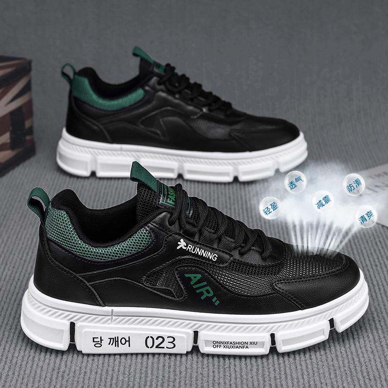 New Outdoor Fashion Cushioning Running Shoes Men's Breathable Mesh Shoes Lightweight Versatile Sports Shoes