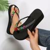 Women Platform Slippers Light Outdoor Walking Sandals Wedges Beach Shoes Fashion Flip Flops Slip On Casual Slippers Slides Women