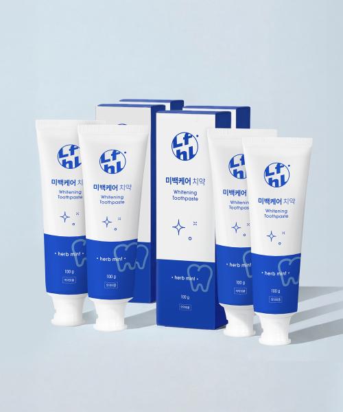[Whitening] Whitening Care Toothpaste 100g (4 packs)