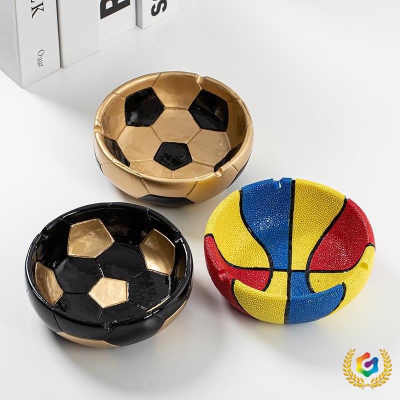 Banyan Anti-Fall Basketball Ashtray: Creative, Trendy, and Fly-Proof for Home or Office