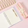 Transparent B5 Refillable Notebook 26 Rings Holes Loose Leaf Binder Flexible Waterproof PP Cover 30 Sheets Ruled Lined Paper Refillable Binder