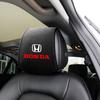 GNTYA1 1/2pc Car Headrest Cover Seat Head Pillow Headrest Cover For Honda Mugen Civic TYPE-R Accord Fit Jazz CRV BRV HRV Insight Pilot